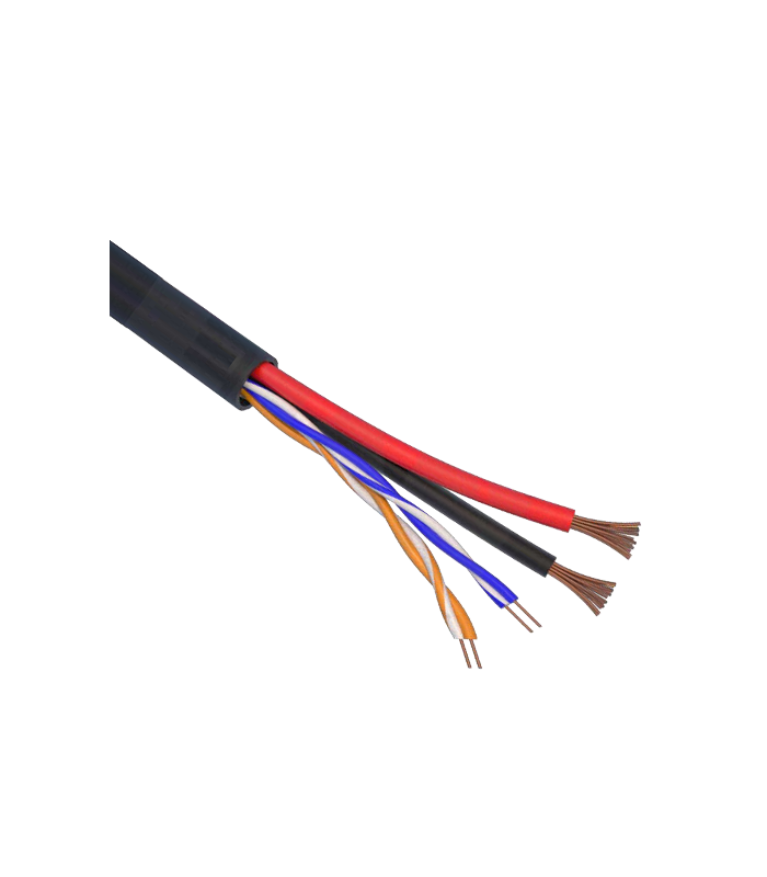 Cablu date UTP + alimentare 2x1.5, protectie UV -ELAN, 305m ELN-TVCC-JELLY