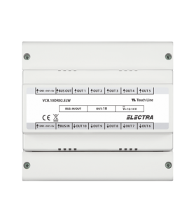 Doza derivatie video 10 iesiri REZIDENTIAL - ELECTRA VCB.10DR02.ELW