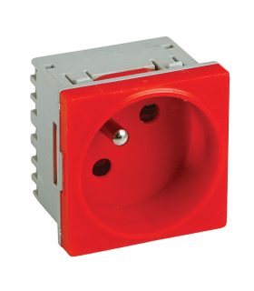 Priza modulara schuko cu impamantare tip UPS - DLX DLX-245-46-UPS