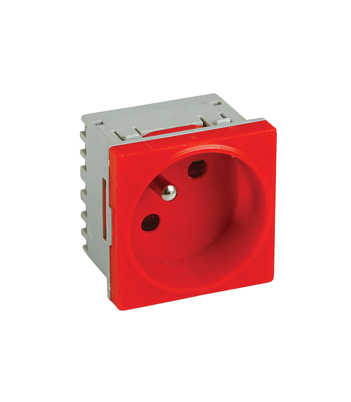 Priza modulara schuko cu impamantare tip UPS - DLX DLX-245-46-UPS