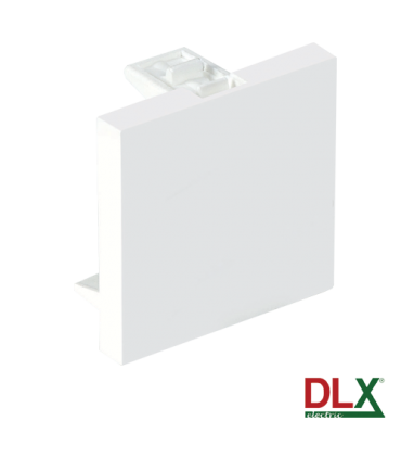 Capac fals pentru aparataj 45x45 mm (2 module) - DLX DLX-245-48