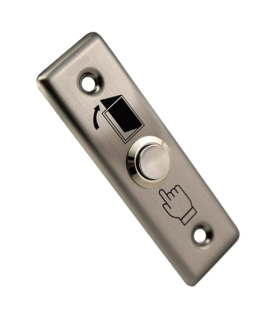 Buton de iesire incastrabil din inox CSB-28