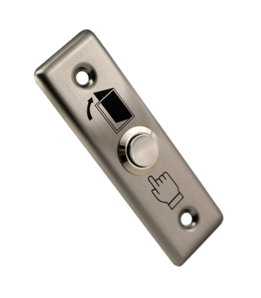 Buton de iesire NO/NC, incastrabil, din inox CSB-28D