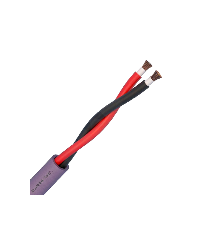 Cablu EVAC 2x2.5 PH120, LSZH, 100m - Elan(2997) ELN120-EVAC2x25
