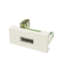 Panel echipat cu socket USB (1 modul) - DLX DLX-245-62