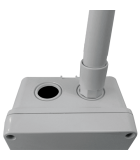 Racord cutie pentru tub PVC D16 - DLX TRP-875-16