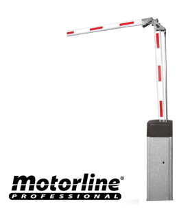 Bariera acces AUTO cu brat articulat 5 m, dreapta - MOTORLINE KBA5-DR