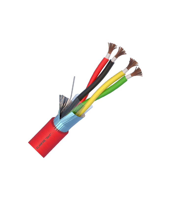 Cablu de incendiu E120 - 2x2x1.0mm, 100m - ELAN ELN120-2x2x1.0