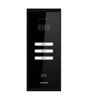 Panou exterior video SMART pentru 3 Familii - ELECTRA VPM.3SR02.ELB04