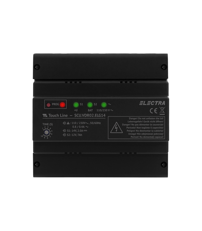 Unitate centrala de alimentare SMART 1 OUT - ELECTRA SCU.VDR02.ELG14