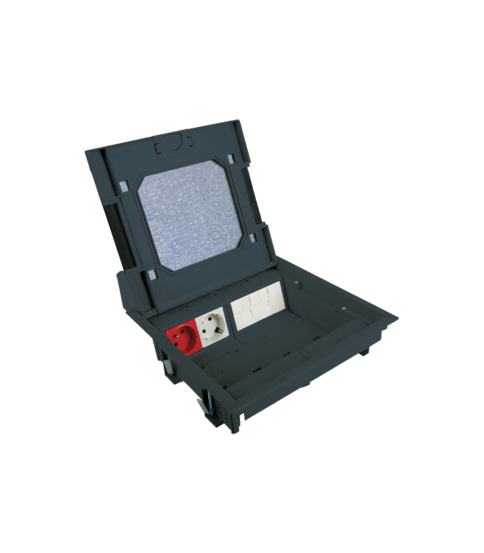 Doza de pardoseala in carcasa plastic - DLX UBS-890-12