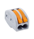 Conector derivatie tip WAGO 2 fire (10 buc.) W-412