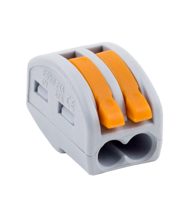 Conector derivatie tip WAGO 2 fire (10 buc.) W-412