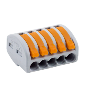 Conector derivatie tip WAGO 5 fire (10 buc.) W-415