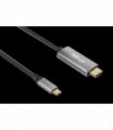 Cablu trust calyx usb-c to hdmi 1.8m negru