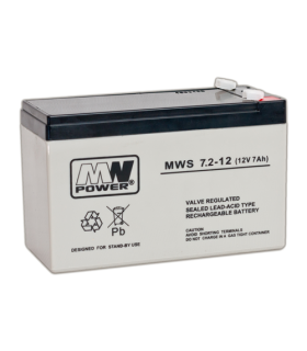 Acumulator 12V, 7.2Ah - MWS MWS12-7.2