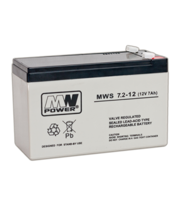 Acumulator 12V, 7.2Ah - MWS MWS12-7.2