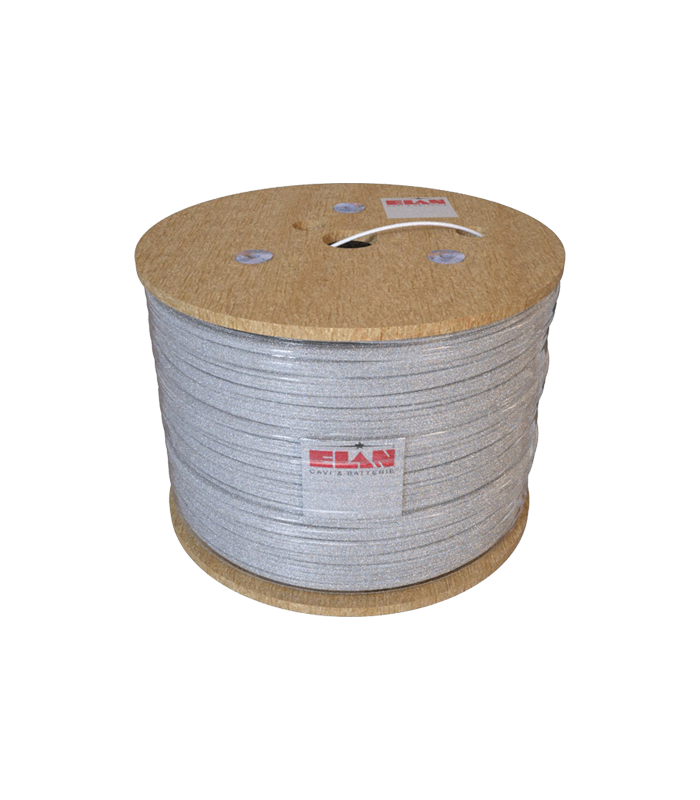 Cablu de alarma 6 fire ecranate, cupru integral, 500m 6CUEF-T