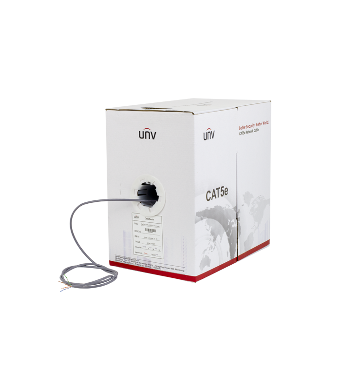 Cablu UTP cat.5e, OFC, 0.50 mm cupru - UNV CAB-LC2100B-IN