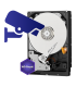 Hard disk 8TB - Western Digital PURPLE WD80PURX