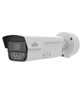 LightHunter - Camera IP, 4MP 60fps, lentila motorizata 8-32mm, AutoFocus, IR 120m, WL 30m, Audio, Alarma, PoE+, IK10 - UNV