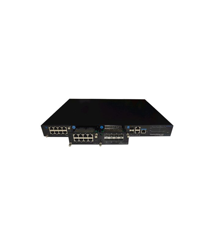 Switch modular, 28 porturi gigabit RJ45/SFP, Layer 2 Web management - UTEPO UTP7524GE-MX