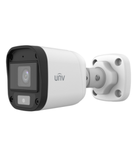 ColorHunter - Camera AnalogHD 2MP, lentila 2.8mm, WL 20m, TVI/AHD/CVI/CVBS, Mic., IP67 - UNV UAC-B112-AF28-W