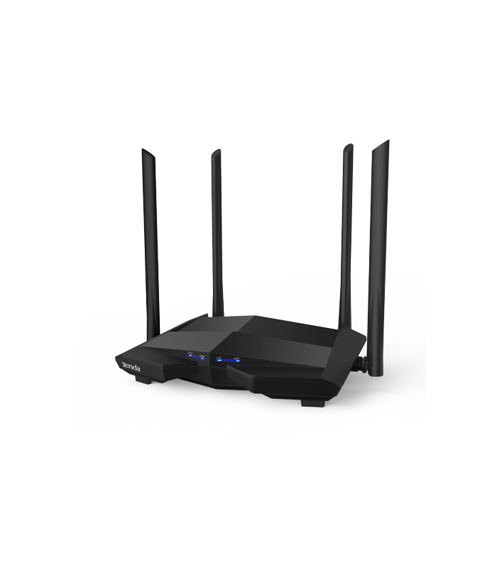 Router WiFi 5, DualBand 2.4/5GHz, 300+867Mbps, 4x6dBi, 4 porturi Gigabit - TENDA TND-AC10-V30