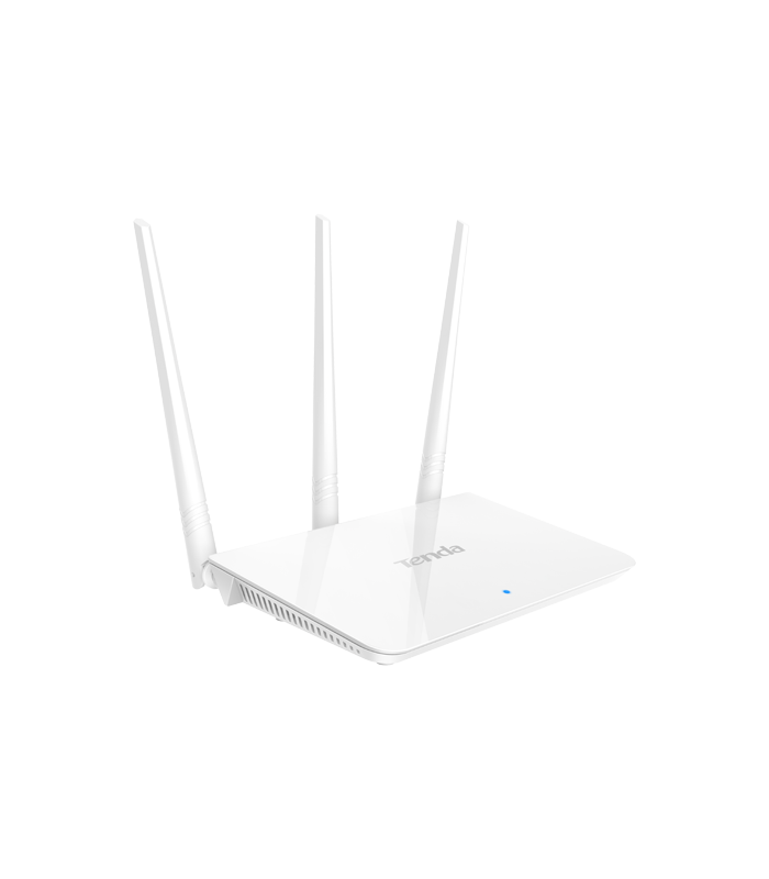 Router Wi-Fi 4, 2.4Ghz - 300Mbps, 3x5dBi, 4x 10/100 Mbps - TENDA TND-F3-V30