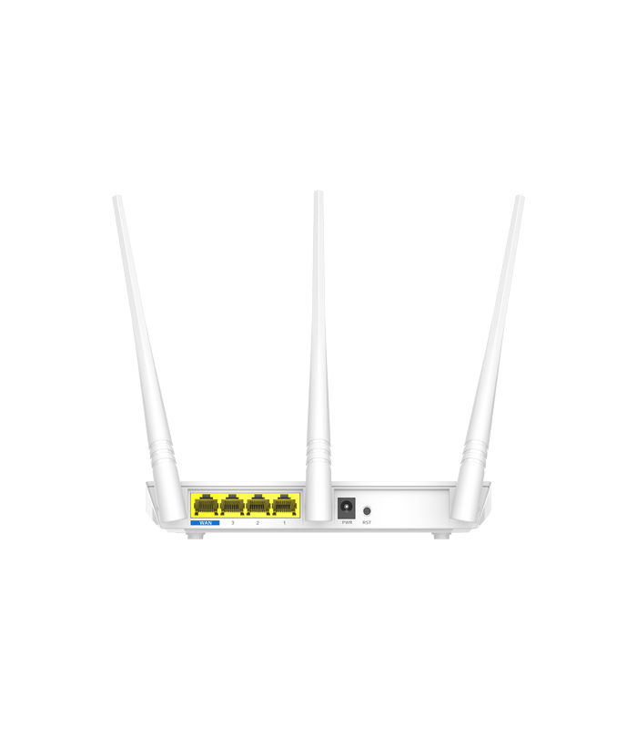 Router Wi-Fi 4, 2.4Ghz - 300Mbps, 3x5dBi, 4x 10/100 Mbps - TENDA TND-F3-V30