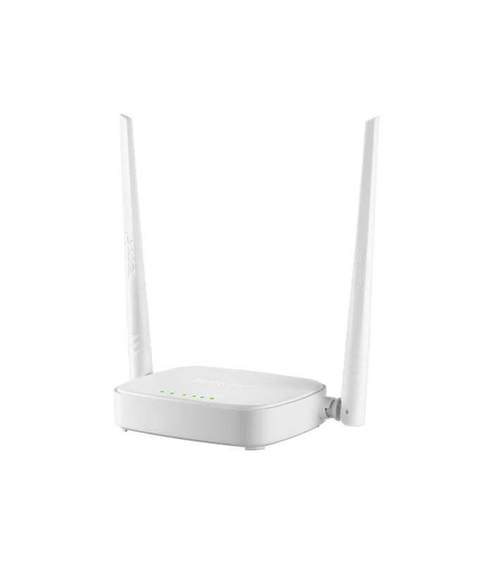 Router Wi-Fi 4, 2.4Ghz - 300Mbps, 2x5dBi, 4 x 10/100 Mbps - TENDA TND-N301-V20