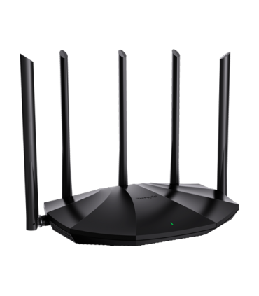Router Wi-Fi 6, DualBand 2.4Ghz/5GHz, 300+1201Mbps, 5x6dBi, 4 porturi Gigabit - TENDA TND-RX2-PRO