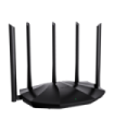Router Wi-Fi 6, DualBand 2.4Ghz/5GHz, 300+1201Mbps, 5x6dBi, 4 porturi Gigabit - TENDA TND-RX2-PRO