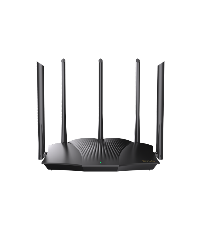Router Wi-Fi 6, DaulBand2.4/5GHz, 574+2402 Mbps, 5x6dBi, 4 x Gigabit  - TENDA TND-RX12-PRO