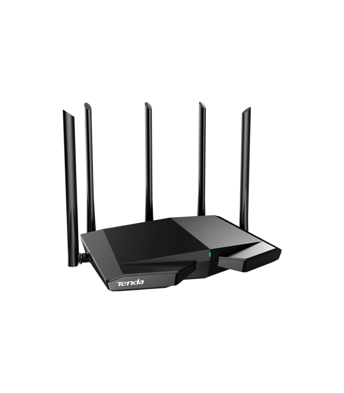 Router Wi-Fi 6e, AX5700 TriBand 2.4/5GHz/6GHz, 861+2402+2402 Mbps, 5x6dBi, 4 x Gigabit - TENDA TND-RX27-PRO
