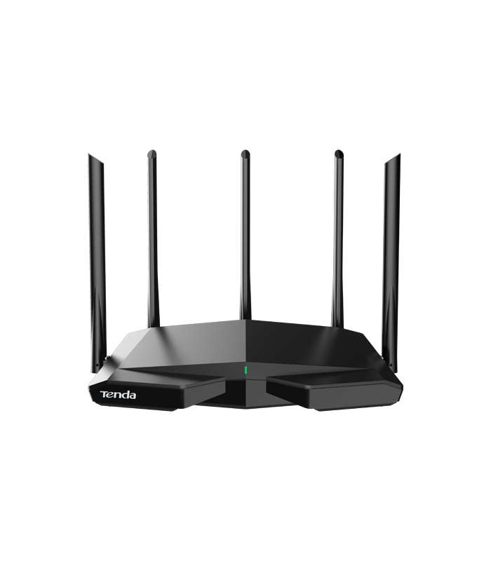 Router Wi-Fi 6e, AX5700 TriBand 2.4/5GHz/6GHz, 861+2402+2402 Mbps, 5x6dBi, 4 x Gigabit - TENDA TND-RX27-PRO