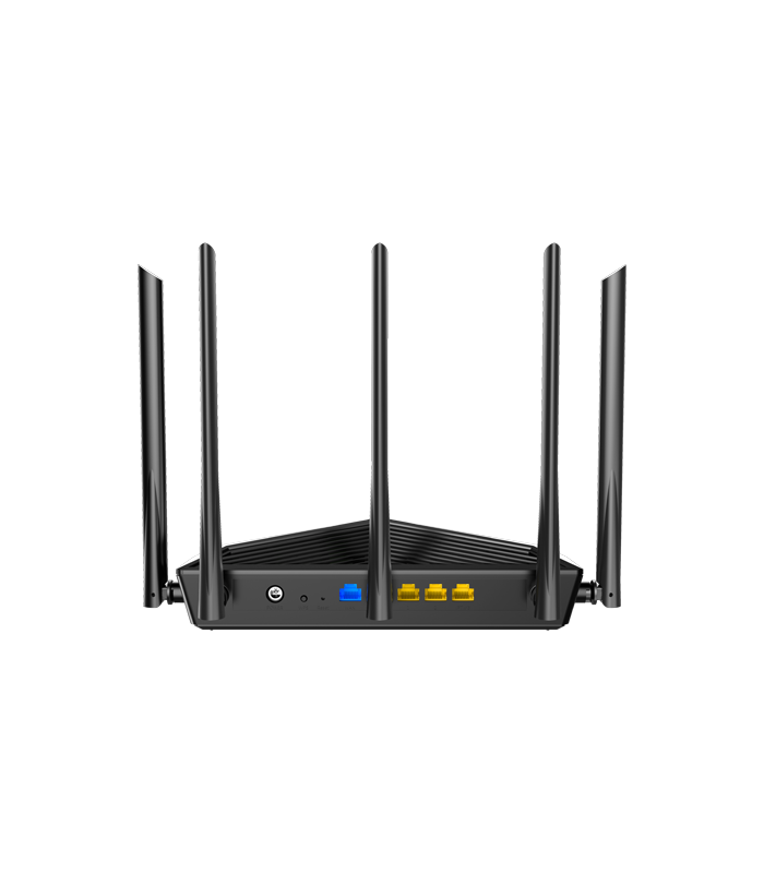 Router Wi-Fi 6e, AX5700 TriBand 2.4/5GHz/6GHz, 861+2402+2402 Mbps, 5x6dBi, 4 x Gigabit - TENDA TND-RX27-PRO