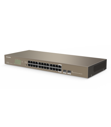 Switch 24 porturi Gigabit, 2 porturi SFP Gigabit - TENDA TND-TEG1024F