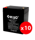 Cutie 10 acumulatori JS12-4.5 - KIJO JS12-4.5-BAX