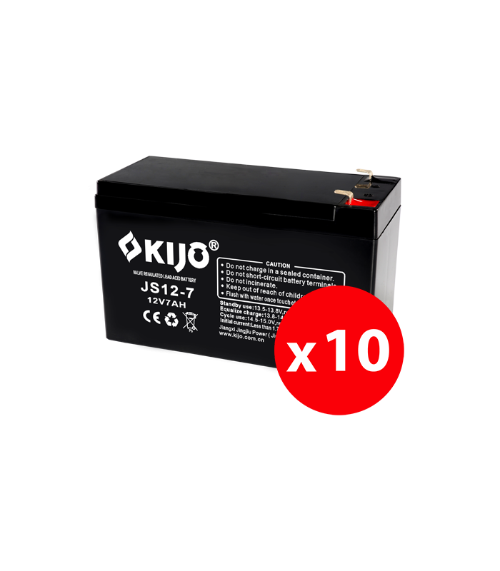 Cutie 10 acumulatori JS12-7 - KIJO JS12-7-BAX