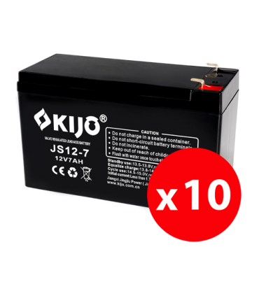 Cutie 10 acumulatori JS12-7 - KIJO JS12-7-BAX