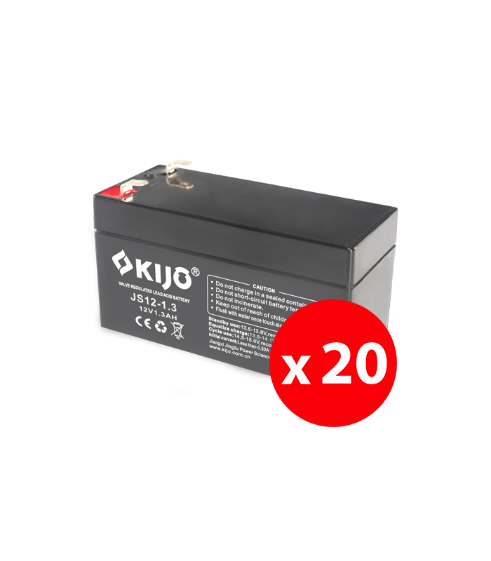 Cutie 20 acumulatori JS12-1.3 - KIJO JS12-1.3-BAX