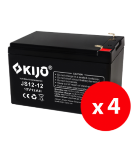 Cutie 4 acumulatori JS12-12 - KIJO JS12-12-BAX