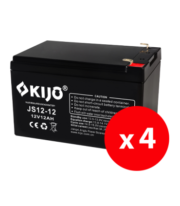 Cutie 4 acumulatori JS12-12 - KIJO JS12-12-BAX