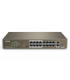 Switch 16 porturi PoE 10/100 Mbps, 2 port RJ45 Gigabit, 1 port SFP Gigabit - TENDA TND-TEF1118P-16-150W-V30