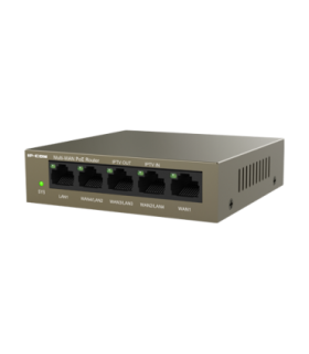 Router 4 porturi Gigabit PoE+, 55W, 1 port RJ45 Gigabit, management - IP-COM M20-PoE
