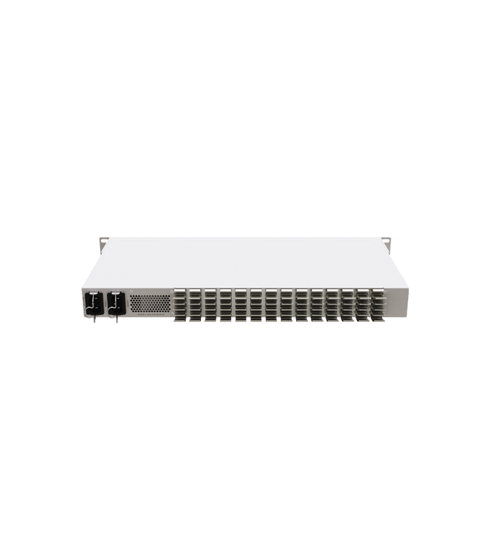 Management Switch 20 RJ45 2.5 Gigabit, 2 x QSFP+, 4 x Combo (2.5 Gigabit sau SFP+) - Mikrotik CRS326-4C+20G+2Q+RM