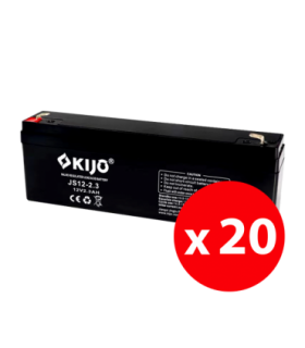 Cutie 20 acumulatori JS12-2.3 - KIJO JS12-2.3-BAX