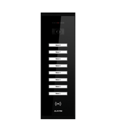 Panou exterior video SMART pentru 8 Familii - ELECTRA VPM.8SR02.ELB04