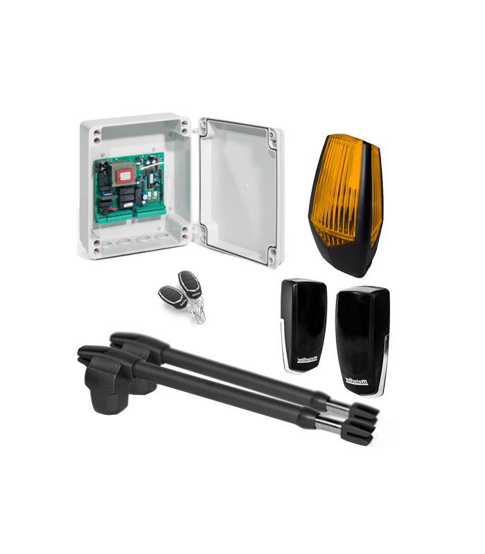 Kit automatizare poarta batanta 2x3m -MOTORLINE LINCE400-KIT